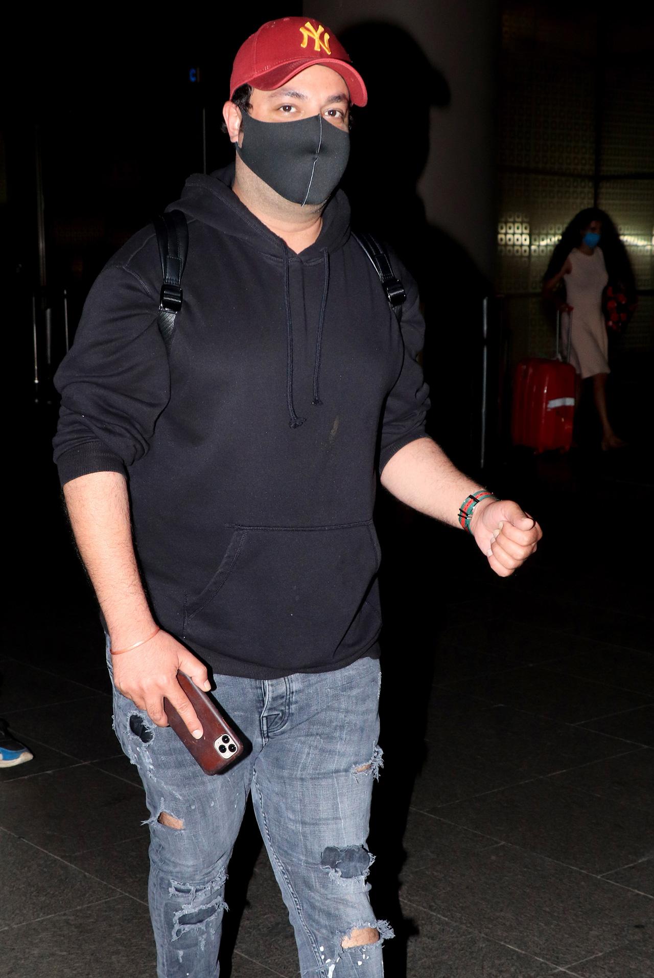 Varun Sharma, who was last seen in Roohi along with Janhvi Kapoor and Rajkummar Rao, was also spotted at Mumbai airport.