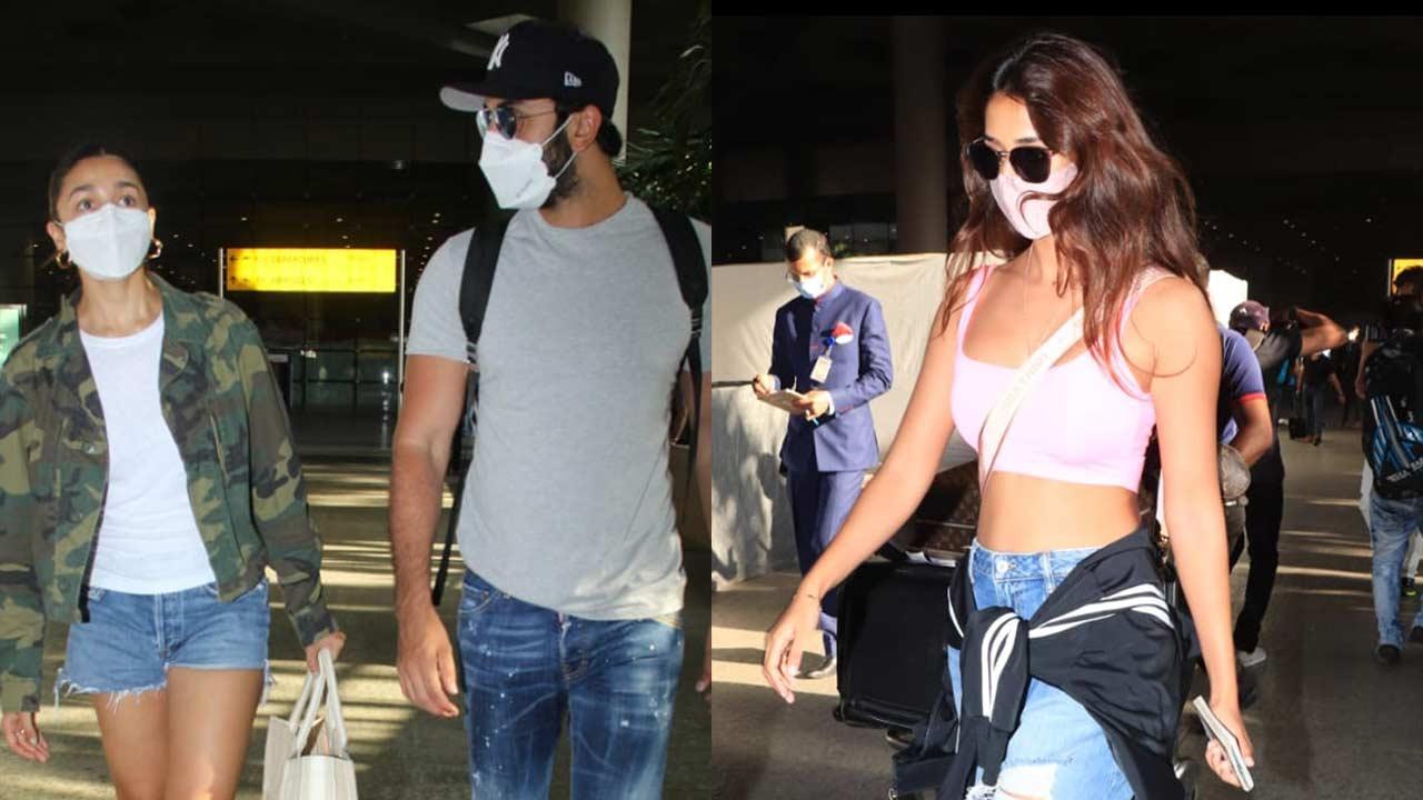 Airport Diaries: Alia Bhatt, Ranbir Kapoor, Disha Patani, Tiger Shroff return from their vacation