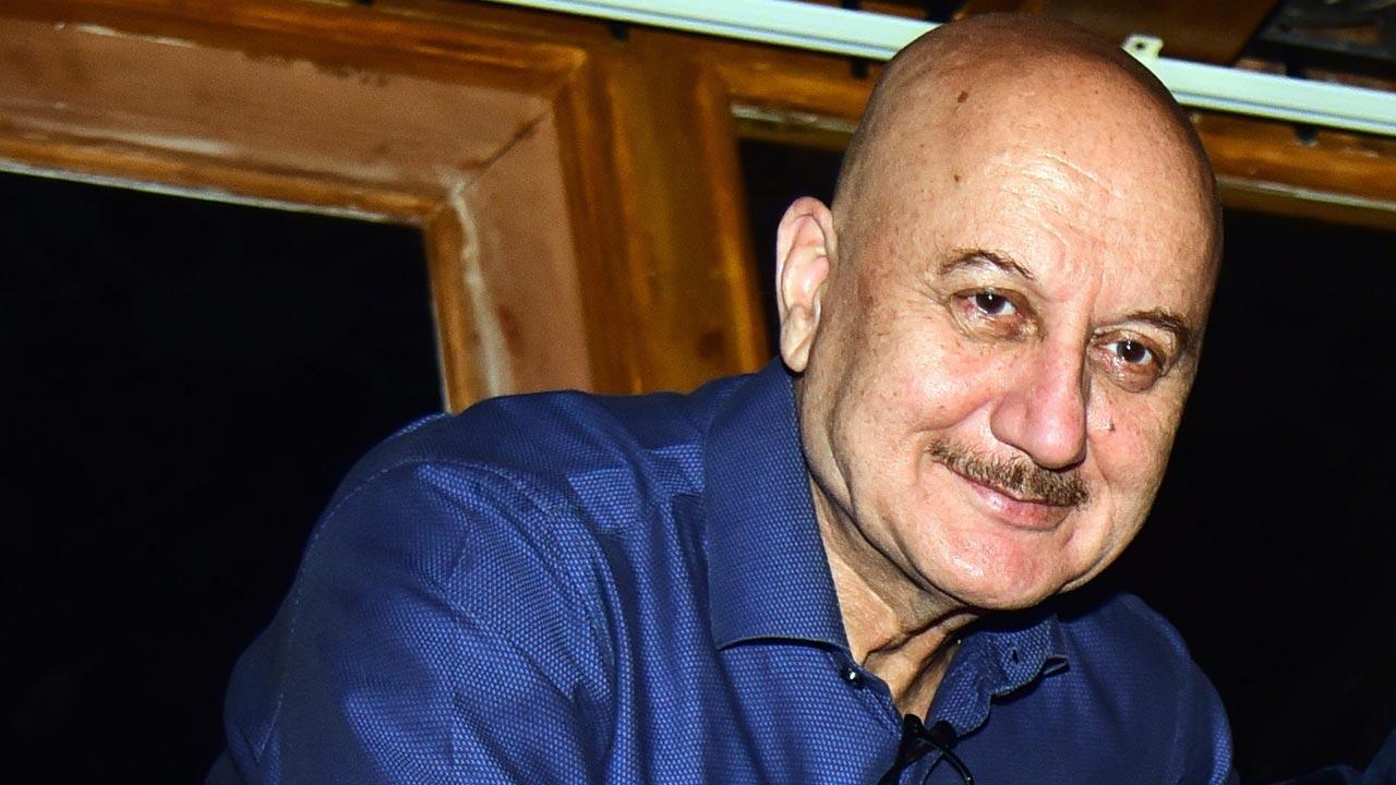 Anupam Kher unveils poster of his upcoming short film Happy Birthday