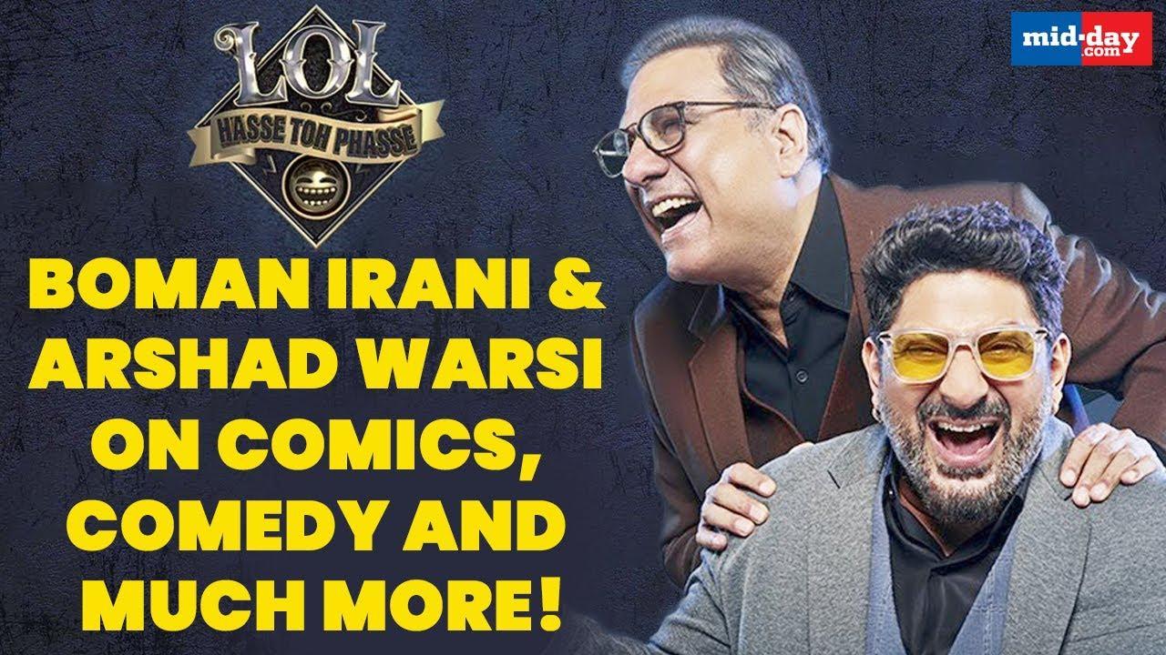 Boman Irani and Arshad Warsi on comics, comedy and much more!