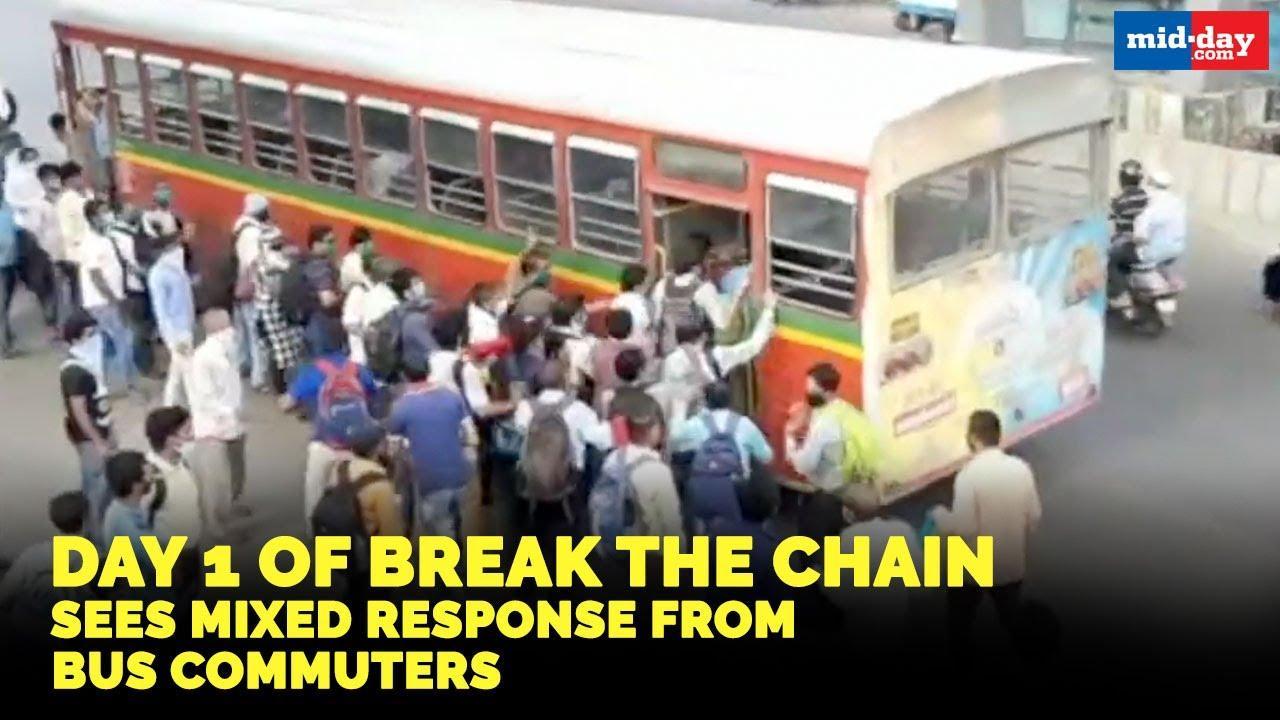 Day 1 of Break the Chain sees mixed response from bus commuters