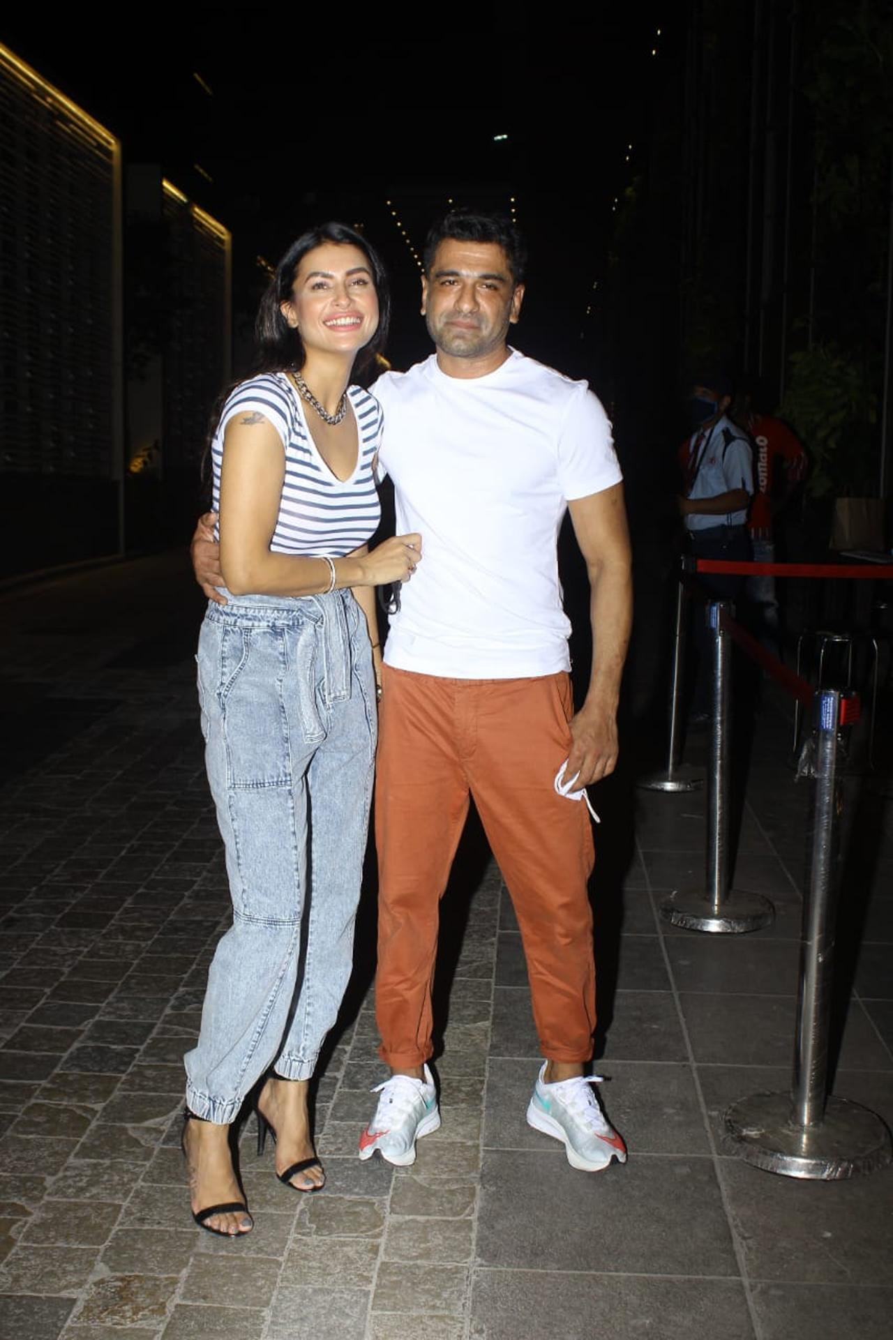 The two met on Bigg Boss Season 14 and started dating soon afterwards. While Eijaz was single when he entered the Bigg Boss house with no plans of getting into a relationship, his bond with Pavitra grew over time in the show. They shared a love-hate relationship in the show and were also seen to be at loggerheads with each other. Pavitra and Eijaz do not shy away from media attention and are often spotted together.