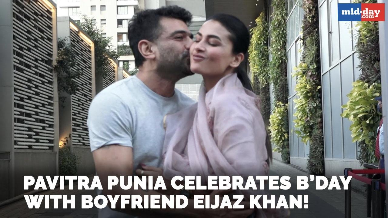 Celebs spotted: Pavitra Punia celebrates her birthday with boyfriend Eijaz Khan