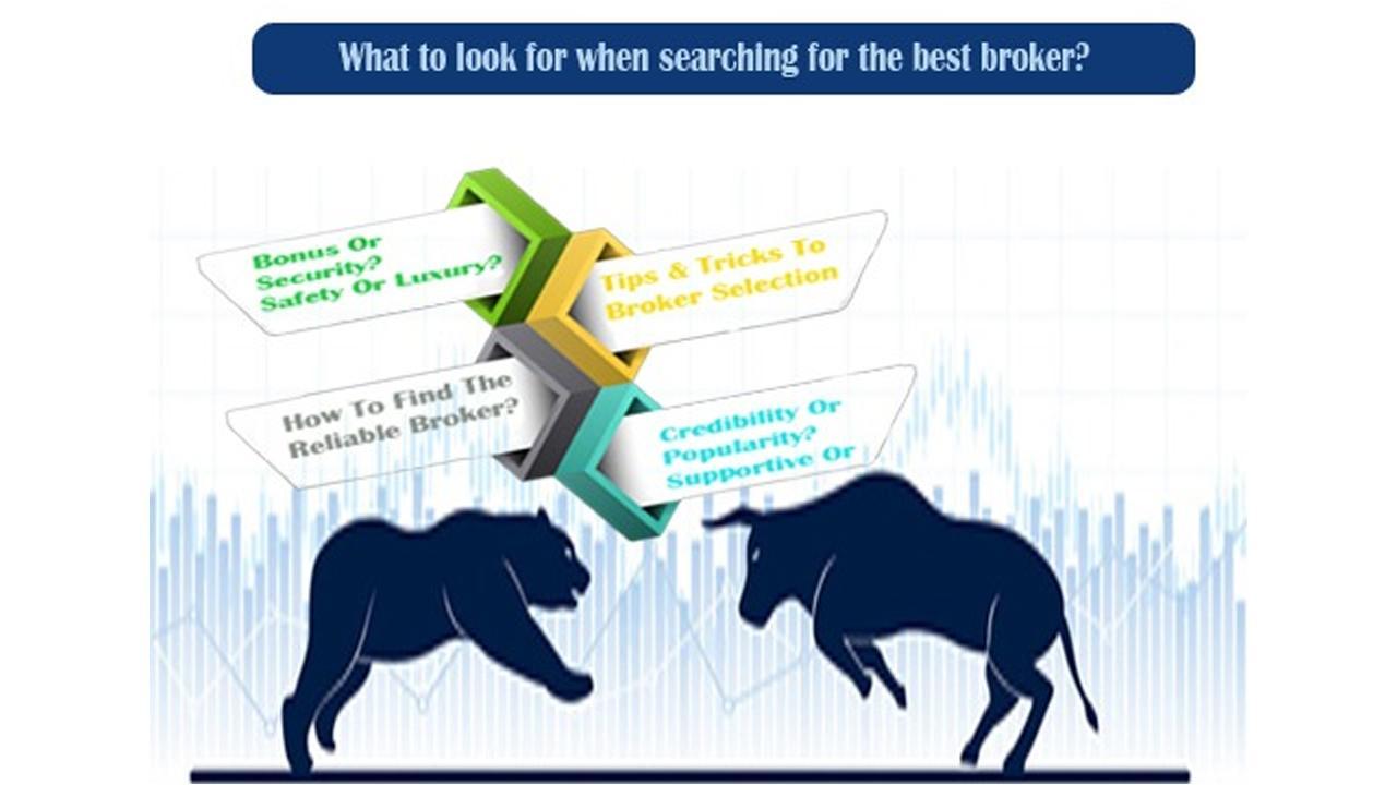 What to look for when searching for the best broker?