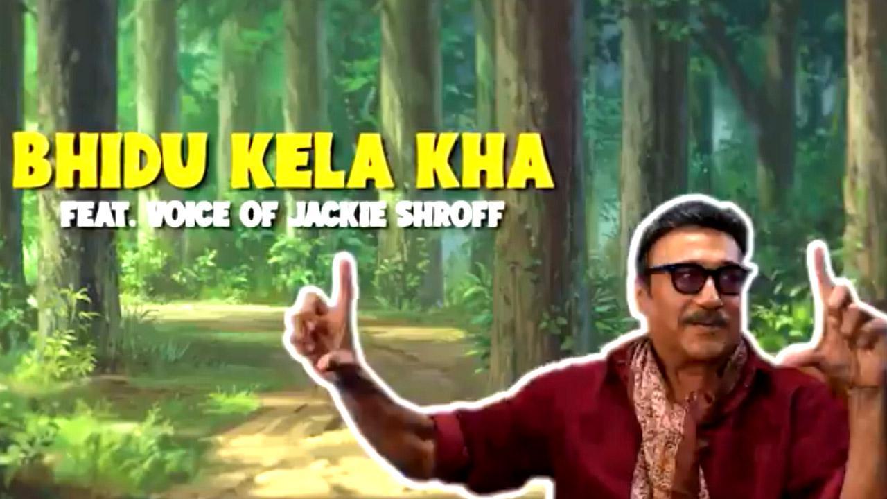 Watch video: Jackie Shroff as Toto the gorilla goes bananas over banana
