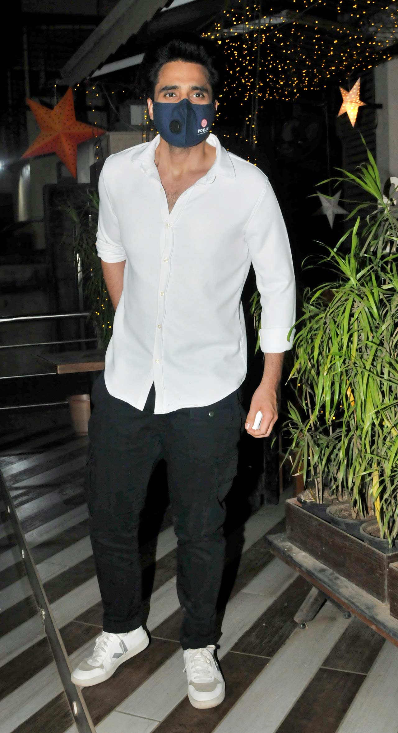 Jackky Bhagnani was snapped in his uber-cool avatar in Mumbai.
