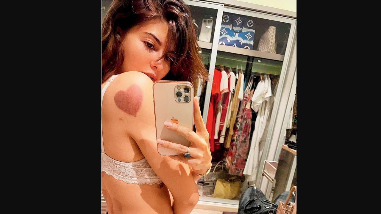 Jacqueline Fernandez is 'all heart' over her cupping experience