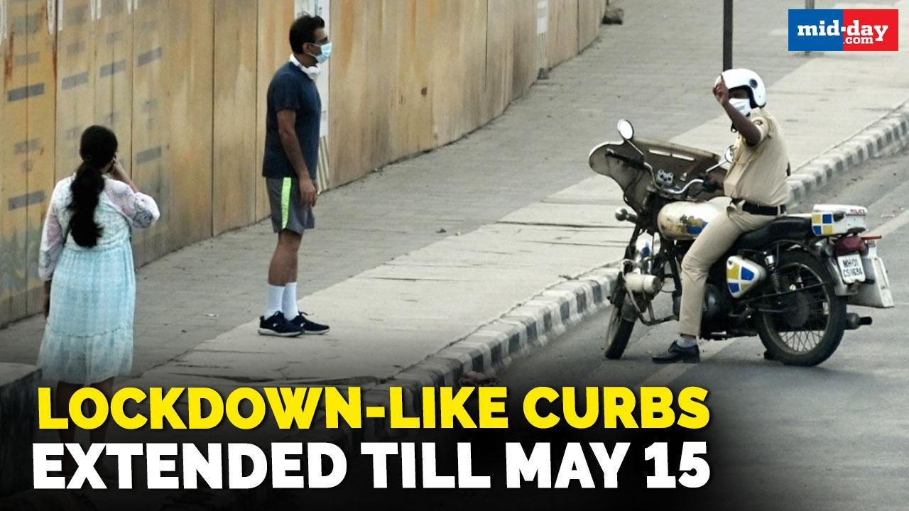 Lockdown-like curbs extended till May 15 in Maharashtra
