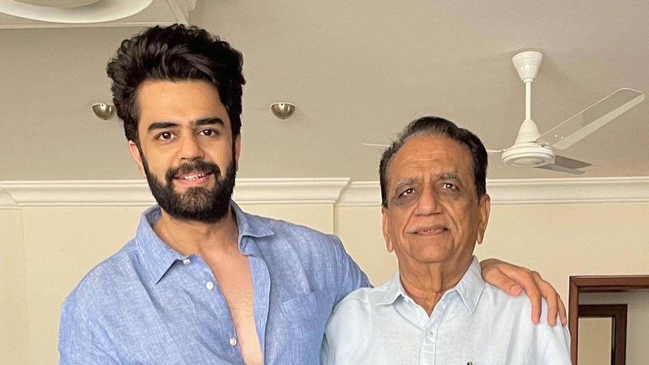 Maniesh Paul wishes father on his birthday, attributes his humour to him in a heartwarming post