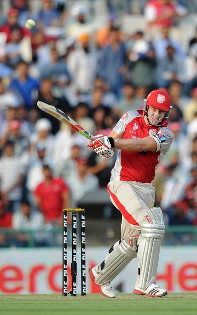 David Miller - 19 balls: Kings XI Punjab vs Rajasthan Royals on 20 April 2014. Fours - none. Sixes - 6