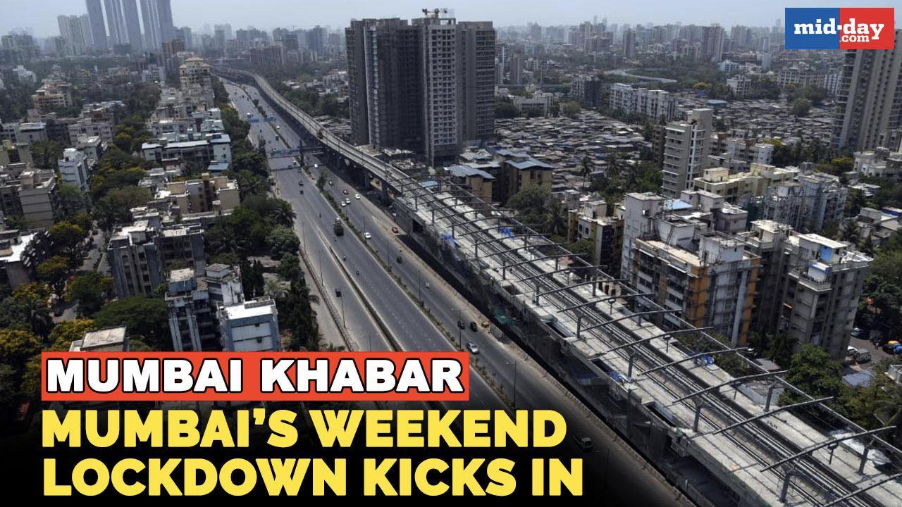 Mumbai's strict weekend lockdown kicks in