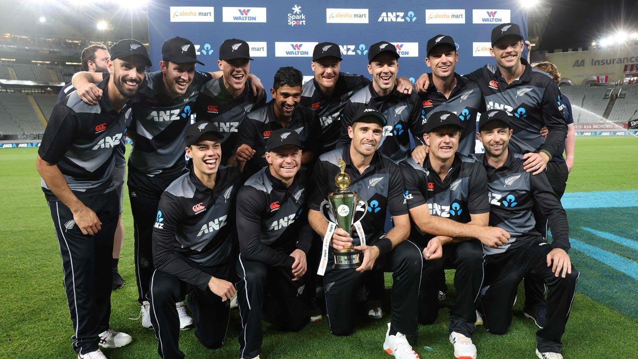 New Zealand beat Bangladesh in rain-hit third T20I