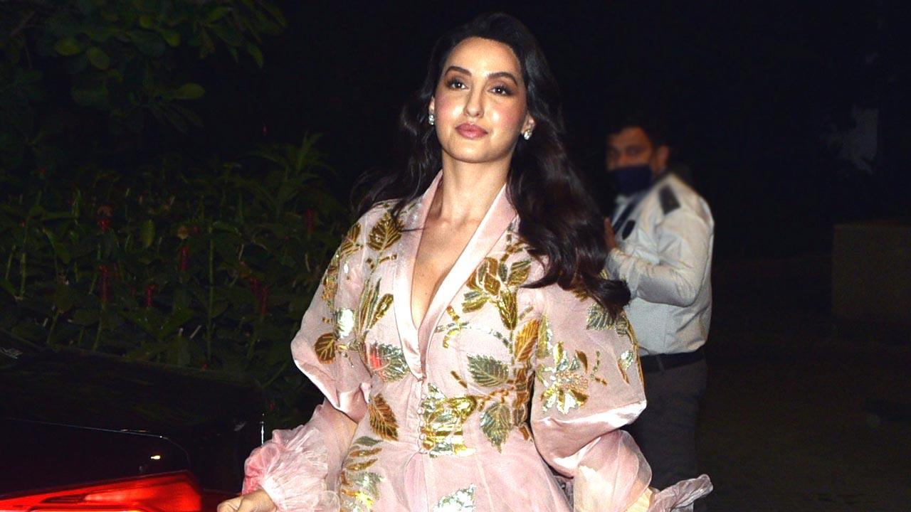 Nora Fatehi shimmers in new photo-op