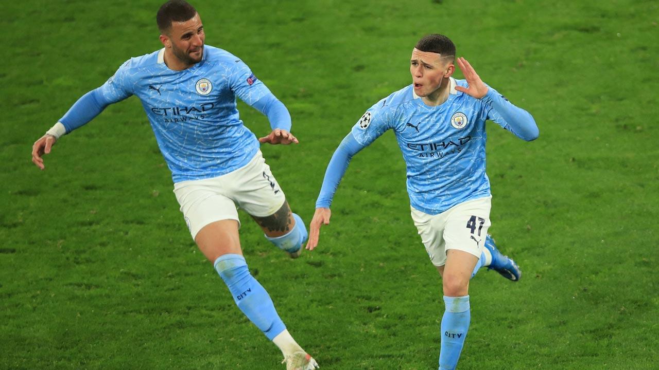 champions league phil foden fires manchester city into semi final clash with paris st germain