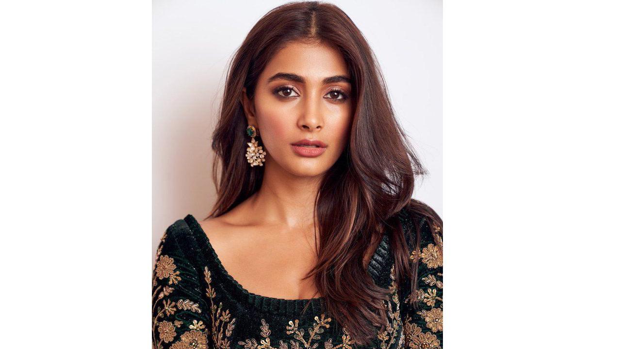 Watch video Pooja Hegde shows Pranayama techniques, much important in times of COVID picture image