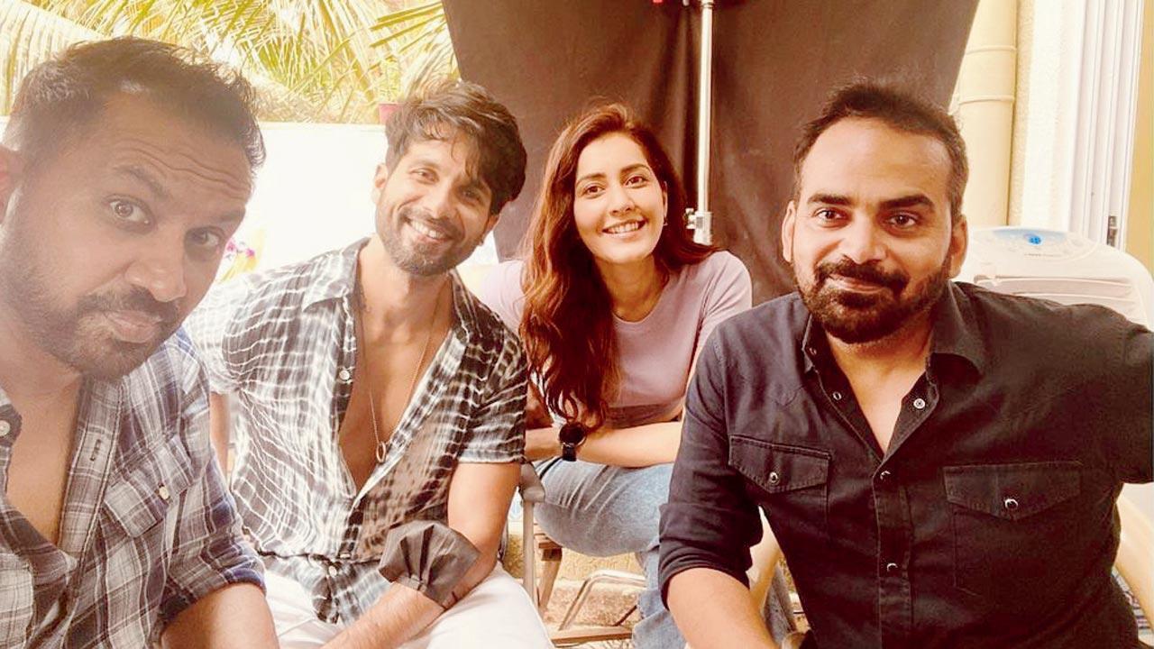 Goa beckons yet again! Shahid Kapoor, Raashii Khanna shoot for Raj and DK's web-series