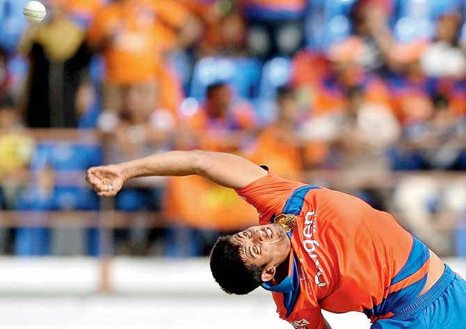 Former IPL team Gujarat Lions' left-arm spinner, Shivil Kaushik has a mysterious bowling action quite similar to the one made famous by former South Africa spinner Paul Adams. Kaushik is chinaman bowler but his action is reminiscent of frog-in-the-blender Adams which means he ends up looking towards cover while delivering the ball, instead of looking at the batsman. He has represented the Hubli Tigers in the Karnataka Premier League.