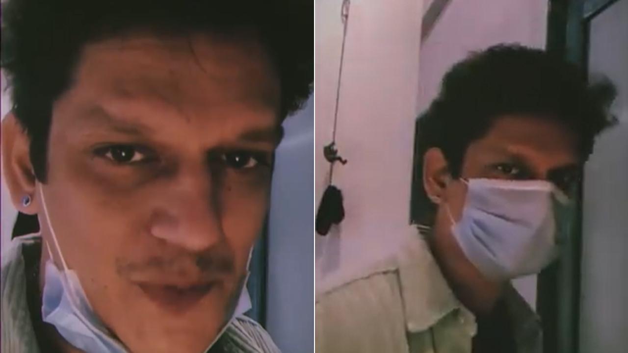 Watch video: Vijay Varma has the quirkiest way to appeal to the audience to wear a mask