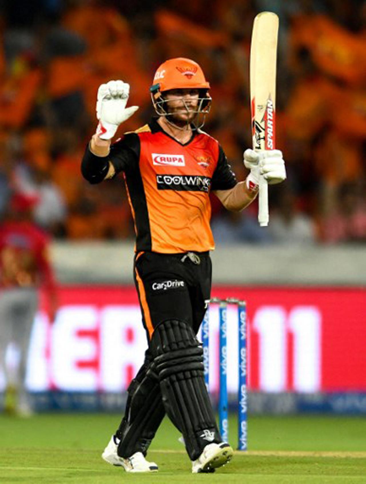 David Warner - Sunrisers Hyderabad
Matches - 142. Runs - 5,254. Highest - 126. Average- 42.71. Strike rate - 141.54.  Hundreds - 4. Fifties - 48.