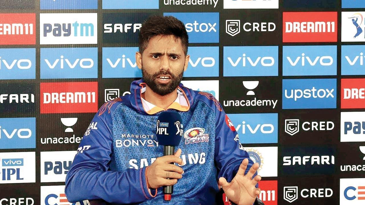 IPL 2021: It's just a matter of one good game, says Mumbai’s Suryakumar Yadav