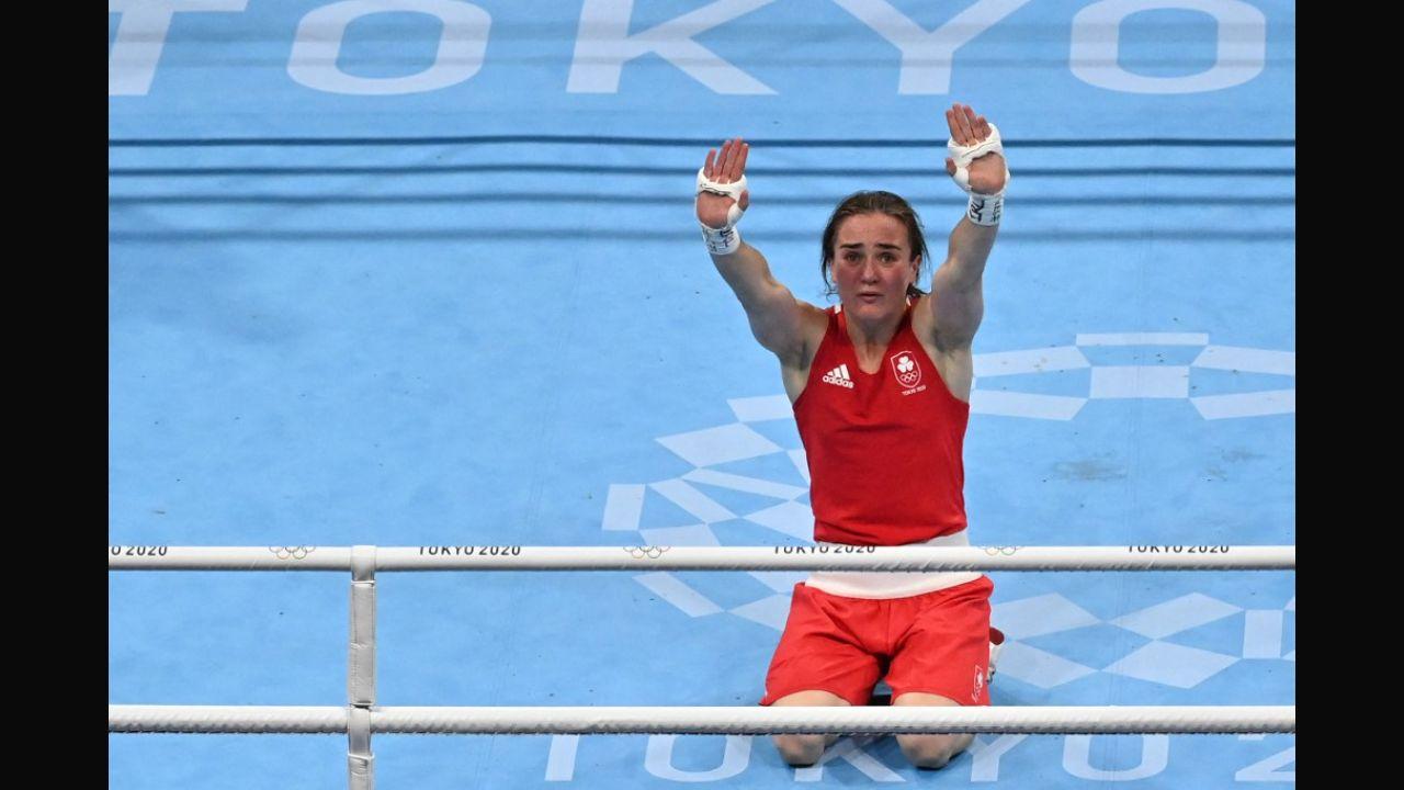 Kellie Anne Harrington, Irish women’s lightweight boxing champion at the 2020 Tokyo Olympics won the gold but it was what she did before and said after the final that has earned her additional respect from people around the world. When Harrington entered the stadium holding the Irish flag at the opening ceremony, she and her team bowed to the Japanese people to pay respect for being able to host the games during the Covid-19 pandemic. After her final bout, when asked what people at St. Vincent’s Hospital, her workplace in Dublin would say, she said, ‘Hakuna Matata’, which is a famous quote from The Lion King, which means 'there are no worries'. In this photo, Harrington celebrates after winning against Brazil's Beatriz Ferreira in the women's light (57-60kg) boxing final bout during the Tokyo 2020 Olympic Games at the Kokugikan Arena in Tokyo on August 8, 2021. Photo: AFP 