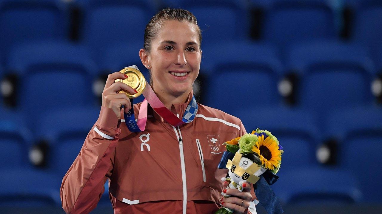 Belinda Bencic wins tennis gold for Switzerland