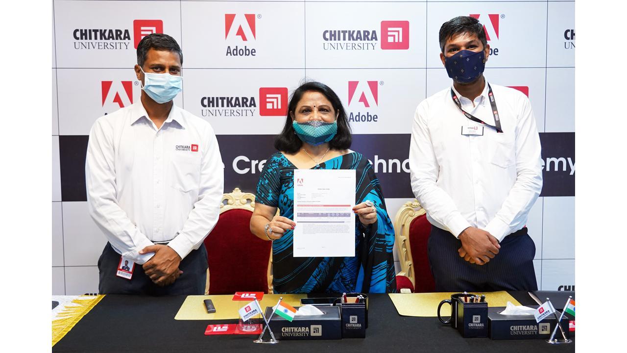 Chitkara University collaborates with Adobe Creative Technology Academy