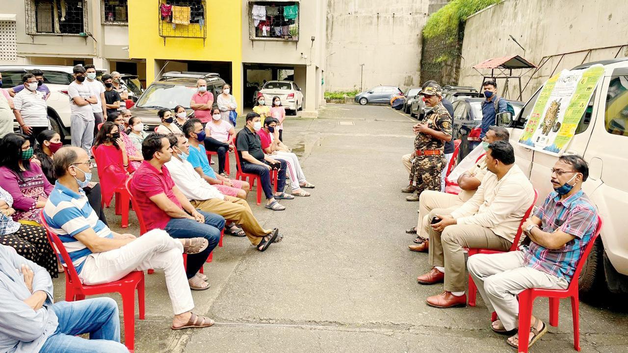 Mumbai: Leopard visit prompts dos, don’ts session for residents of Dindoshi society