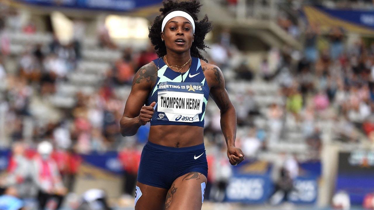 Thompson-Herah wins 100m in Paris