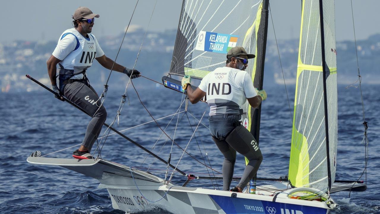 Sailors Ganapathy and Thakkar placed 17TH
