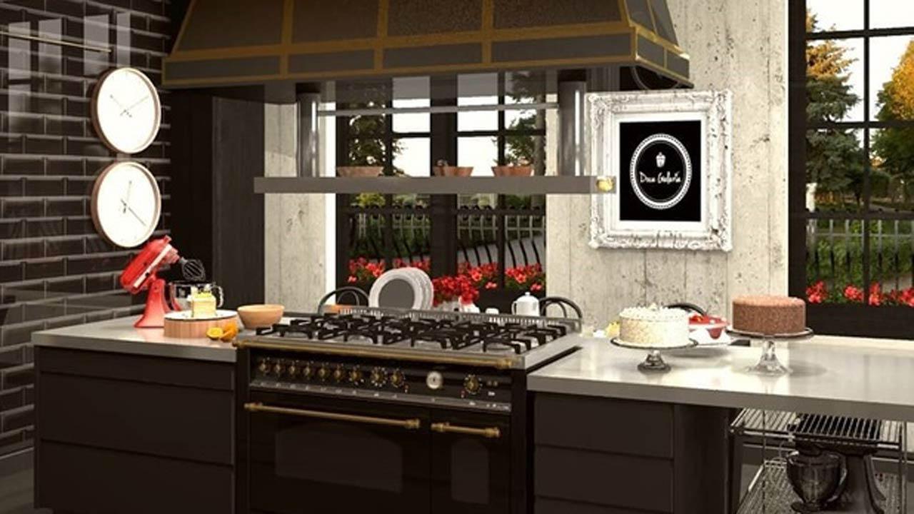 How to arrange an American-style kitchen?