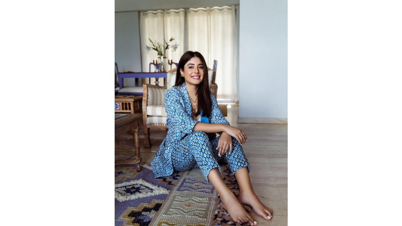 Kritika Kamra Sports This Chic Pansuit From The Fusion Collection By Marks & Spencer