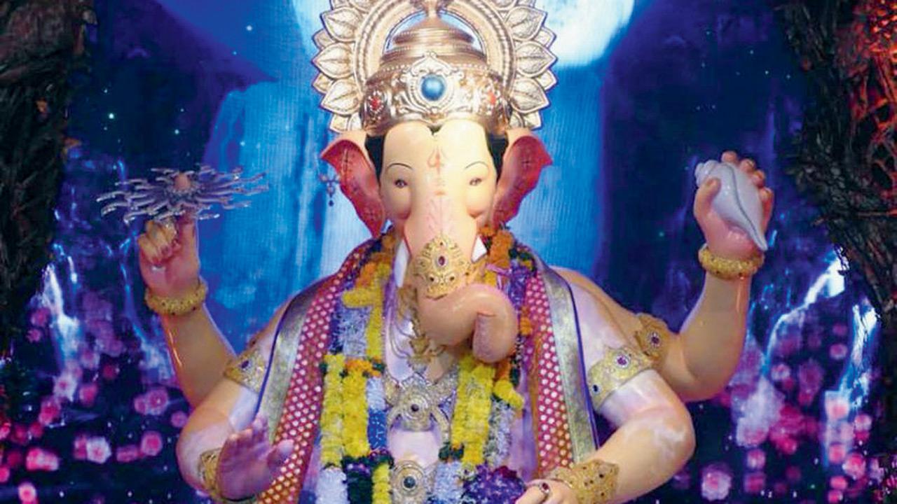 ‘A smaller Ganpati idol means a bigger responsibility for our mandal’