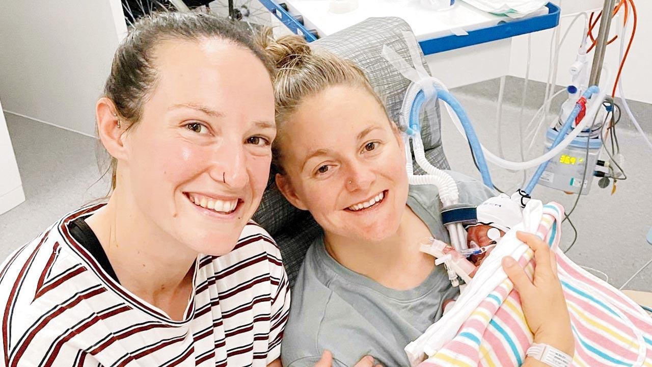 Megan, Jess blessed with Rylee
