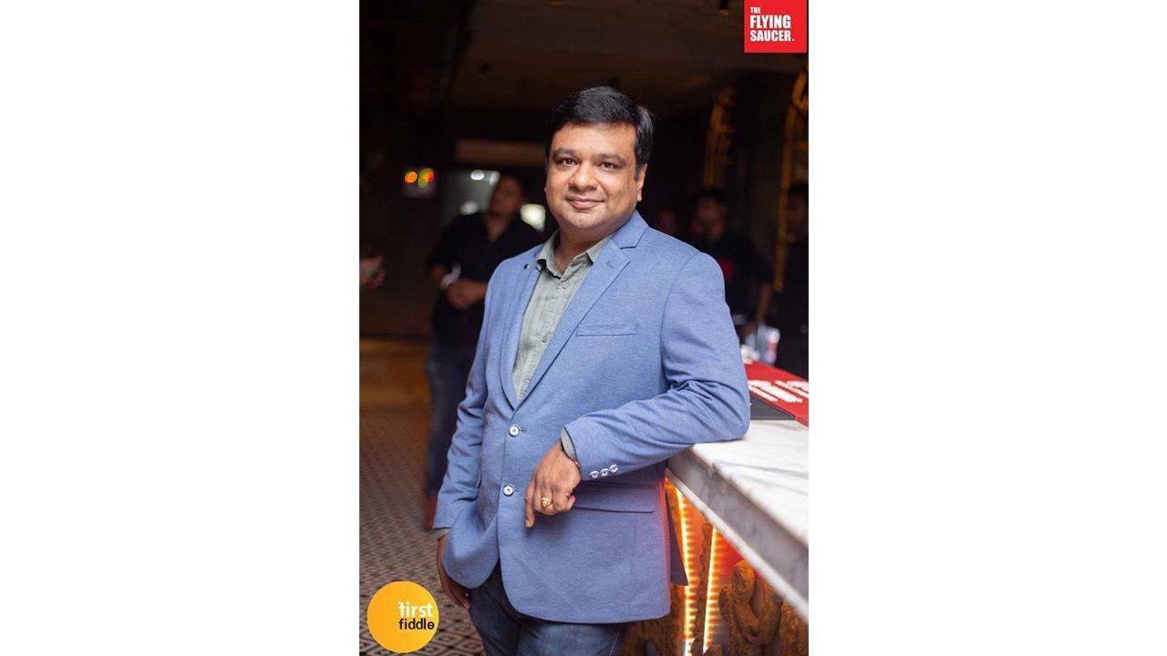 Navin Agarwal executive director First Fiddle, the brain behind Lord of the Drinks, JLWA and Flying Saucer