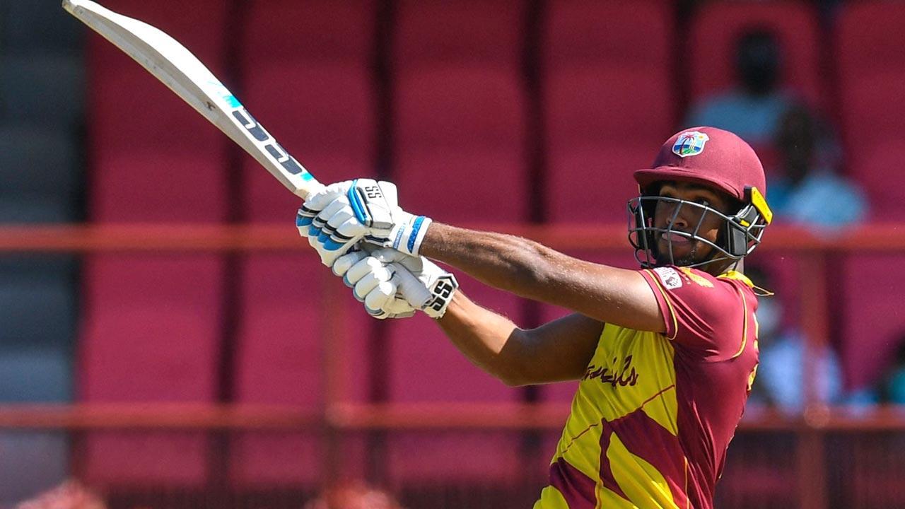 West Indies batsman Nicholas Pooran's fireworks in vain as Pakistan win 2nd T20I