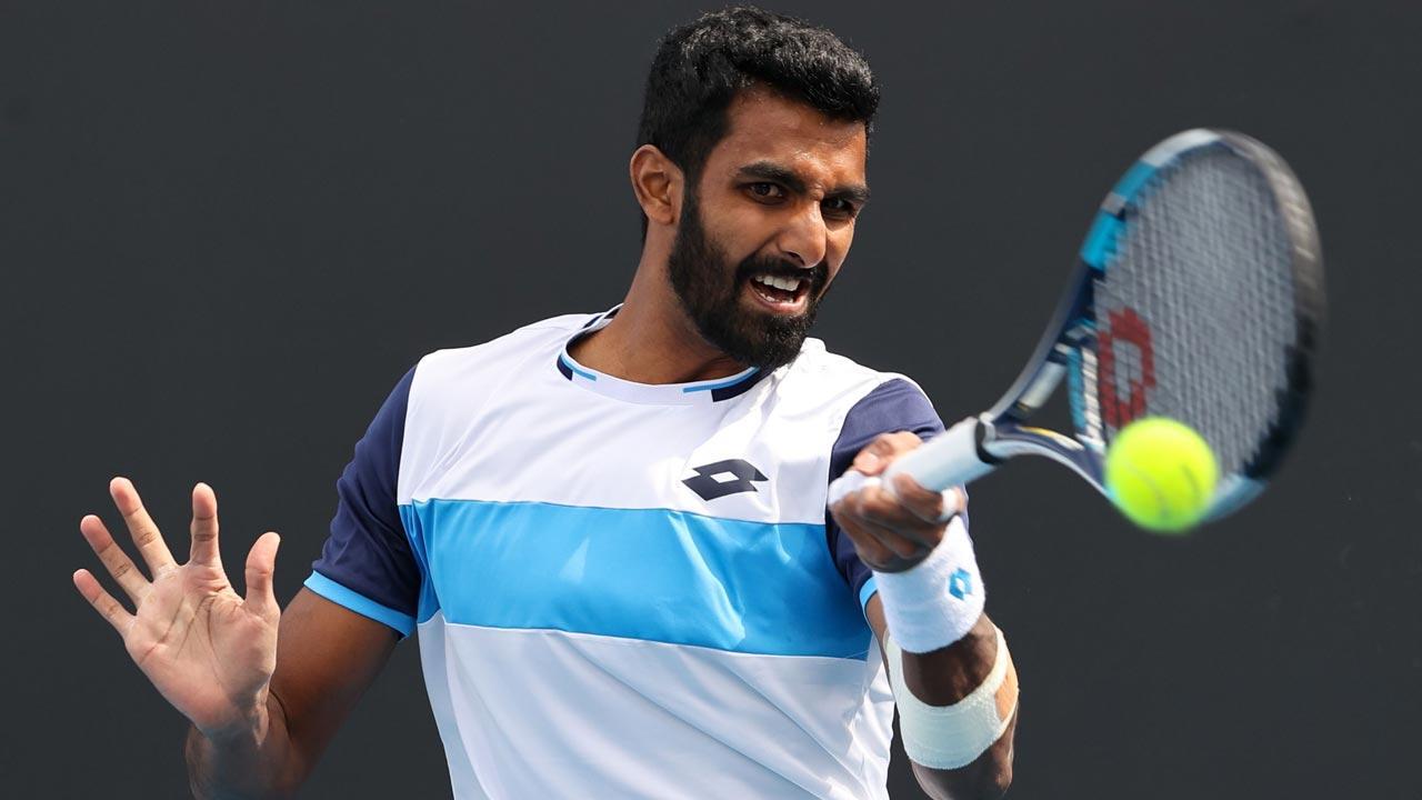 Prajnesh Gunneswaran advances to second round 