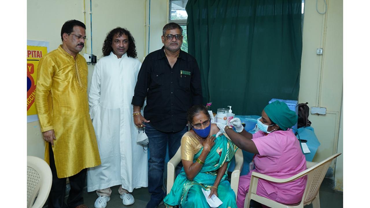 Vaccination man of india