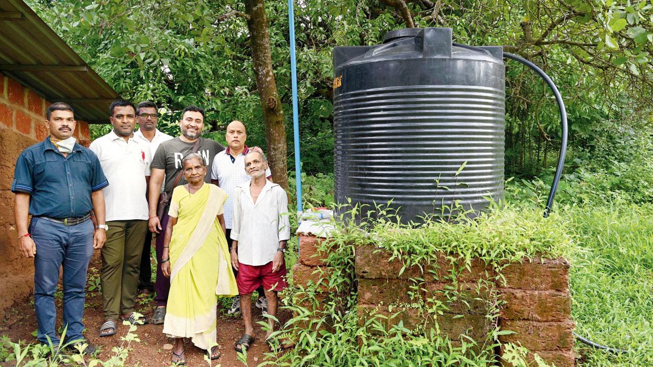 After power, elderly Sindhudurg couple now get water supply