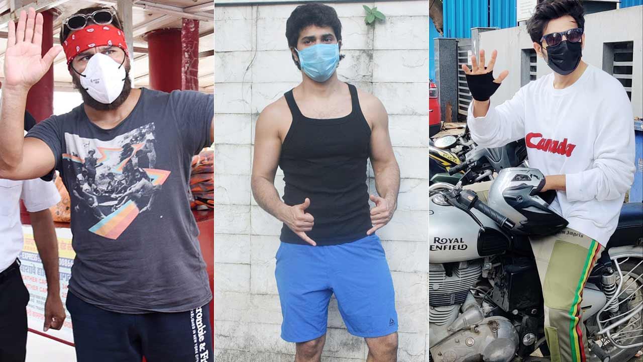 Saif, Varun Dhawan, Kartik Aaryan, and other celebrities spotted in Mumbai