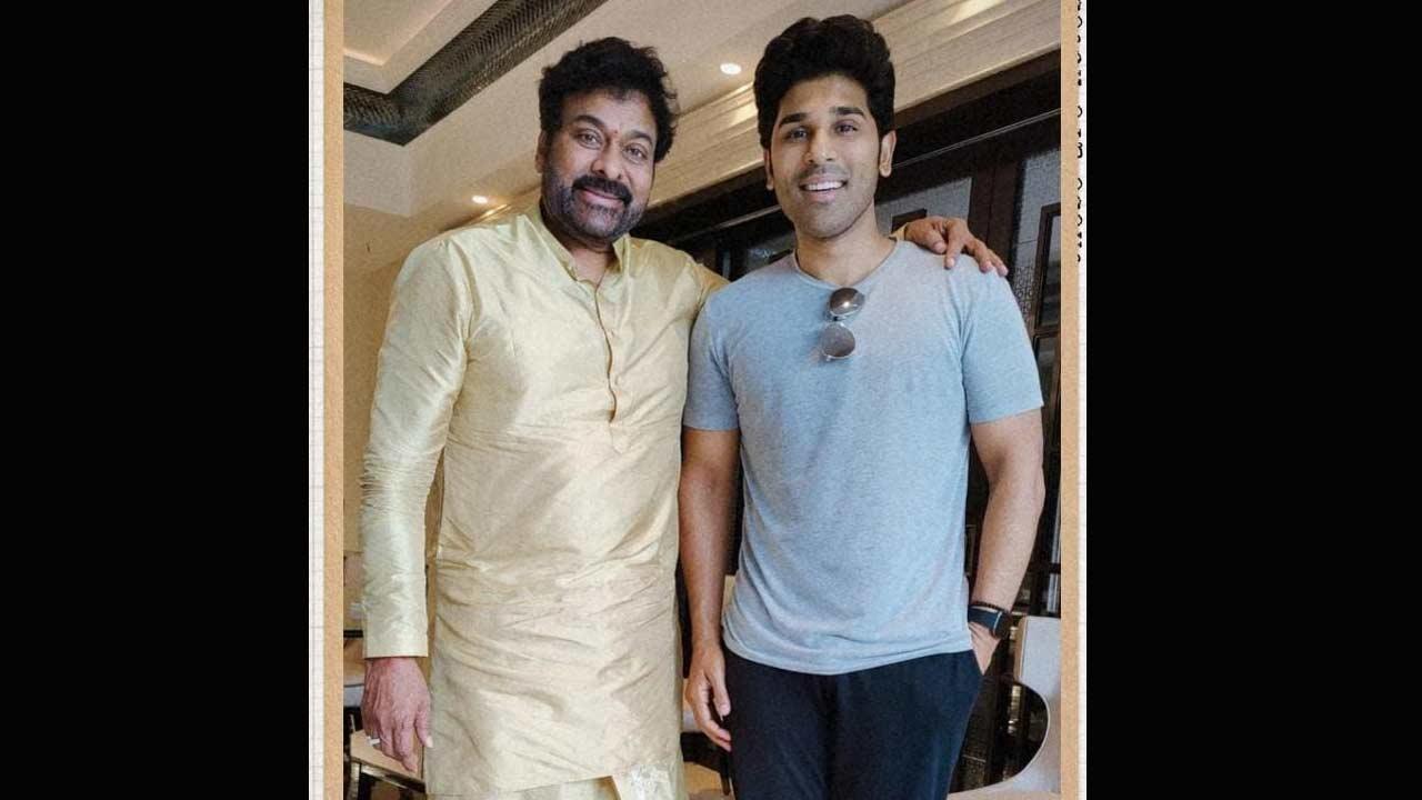 Allu Sirish shares picture with Chiranjeevi from family lunch, check it out