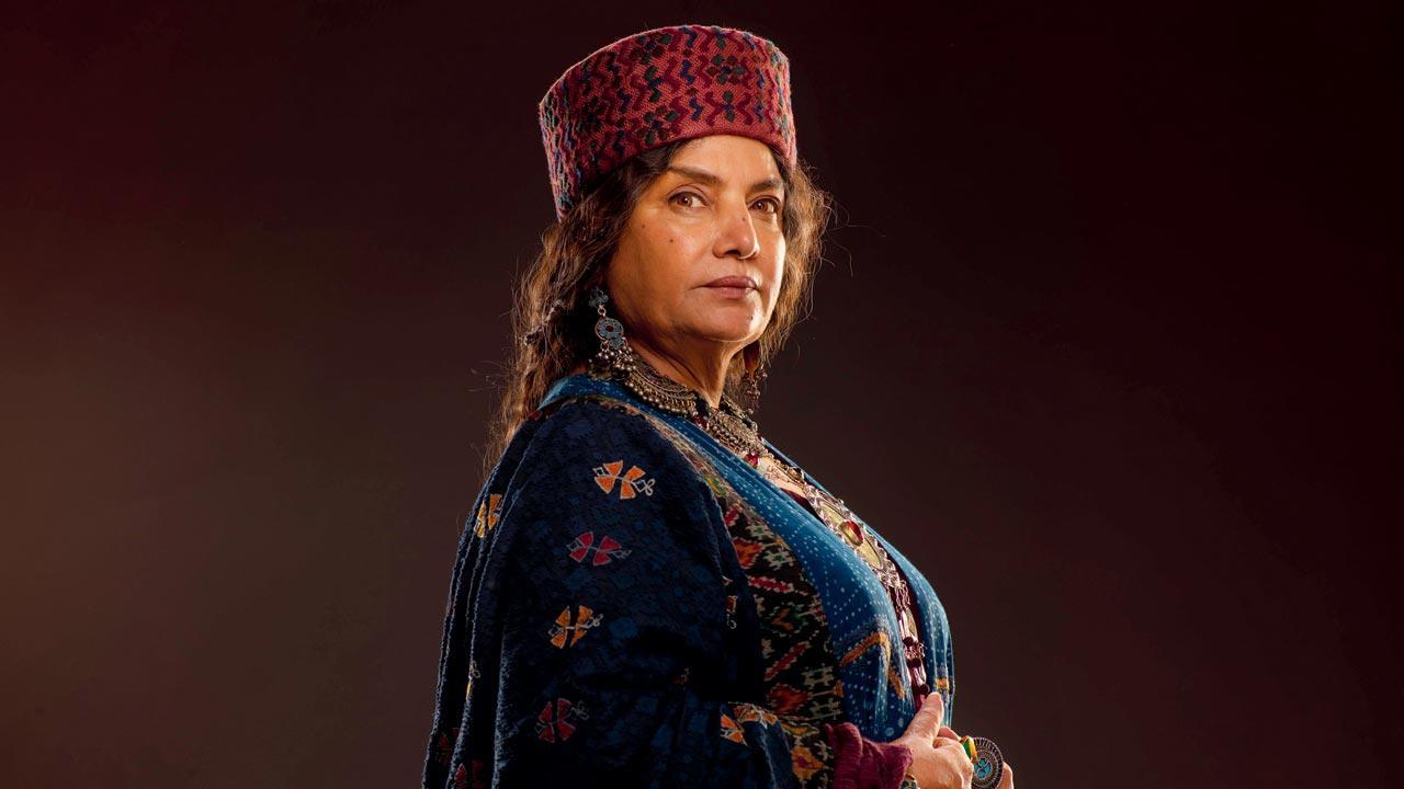 Shabana Azmi: Pulled out my personal Central Asian jackets
