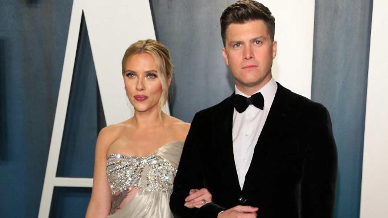 Scarlett Johansson and husband Colin Jost welcome their first baby together