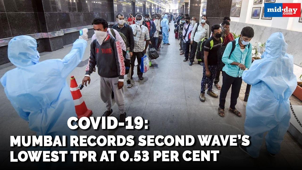 Covid-19: Mumbai records second wave's lowest TPR at 0.53 per cent