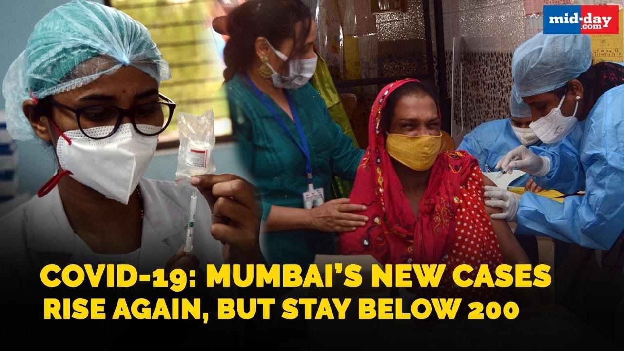 Covid-19: Mumbai’s new cases rise again, but stay below 200