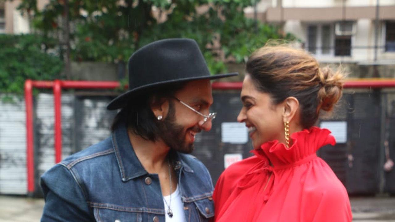 Deepika Padukone has a priceless reaction as Ranveer Singh breaks into an impromptu dance