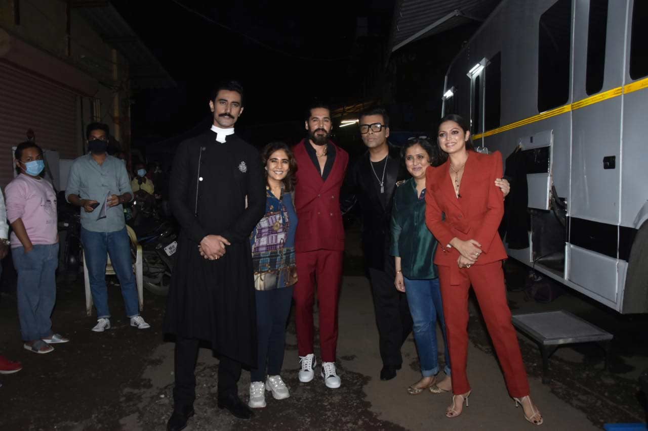 The entire crew of 'The Empire,' an upcoming web show, was seen at a promotional event in Mumbai. Starring Drashti Dhami, Dino Morea, Shabana Azmi, Kunal Kapoor, the show revolves around the story of a young king who is faced with a seemingly impossible challenge as rampaging armies and brutal enemies threaten his destiny, throne and even survival.