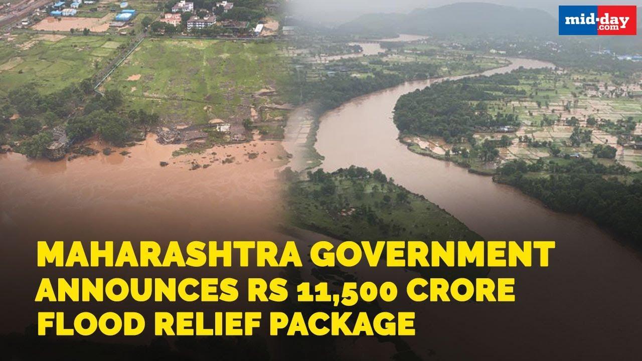 Maharashtra government announces Rs 11,500 crore flood relief package