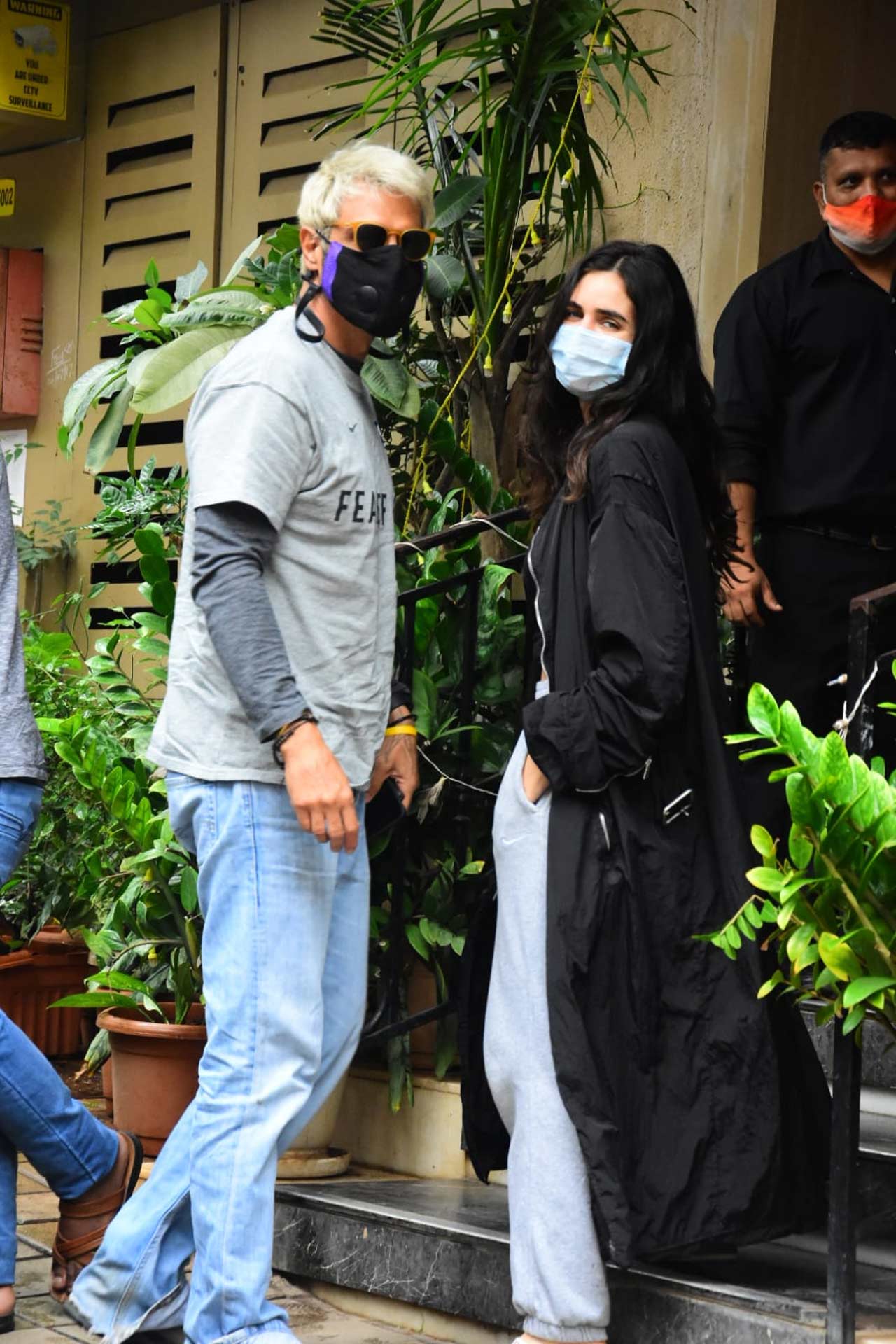 Arjun Rampal, Gabriella Demetriades were also spotted together in the city. After wrapping up his shoot for 'Dhaakad' in Budapest, actor Arjun Rampal headed to London to spend quality time with his elder daughter Mahikaa. Arjun shared a glimpse of him meeting Mahikaa and her classmates. 
