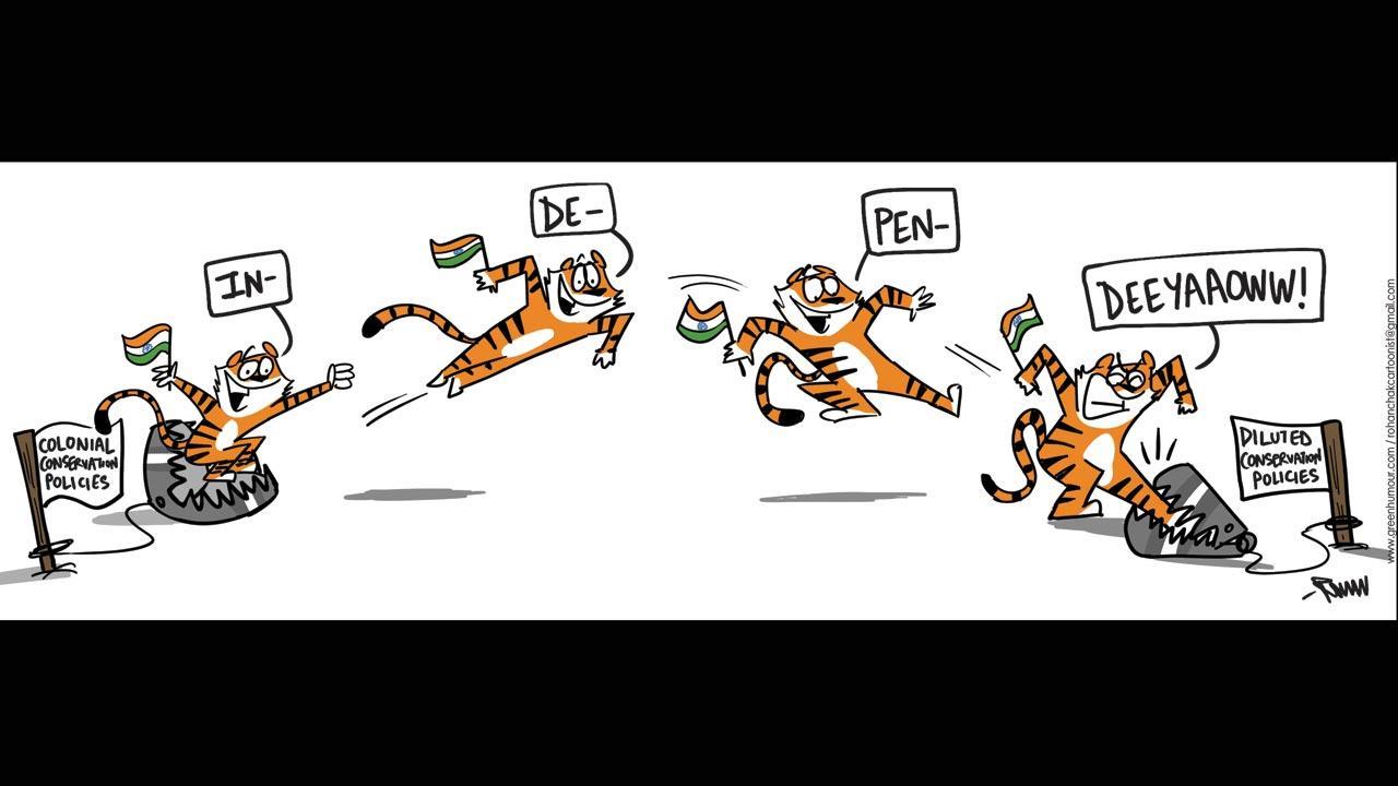 Green Humour: Comic Strip By Rohan Chakravarty